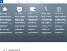 Tablet Screenshot of businessplana.com